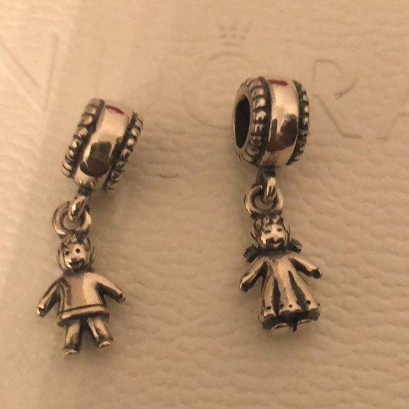 Pandora boy and girl charms Clearance